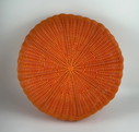 Vintage Ikea Pouf tabouret plastique tressé 1980 1990