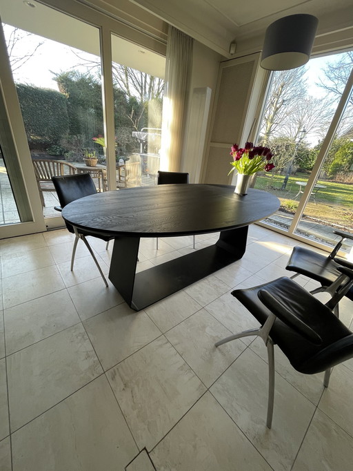 Table à manger ovale Inspiredwoodworks