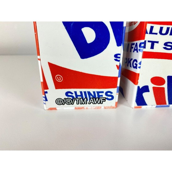 Image 1 of Vintage Bearbrick by Andy Warhol Brillo for Medicom