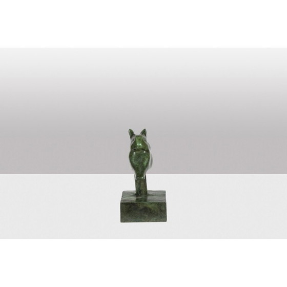 Image 1 of Sculpture vintage "Running Rabbit" en bronze et fonte de François Pompon pour l'Atelier Valsuani, 2006