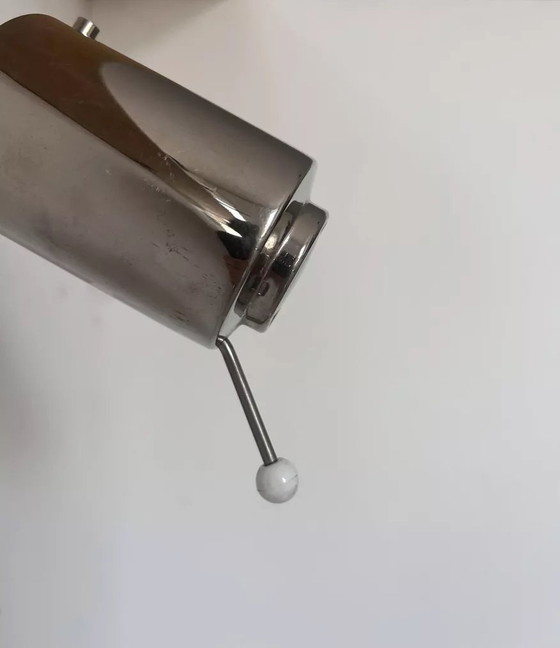 Image 1 of Applique Vintage Zodiac Par Jacques Biny, Métal Chromé, France 1960