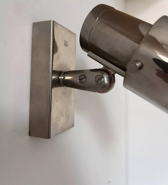 Image 1 of Applique Vintage Zodiac Par Jacques Biny, Métal Chromé, France 1960