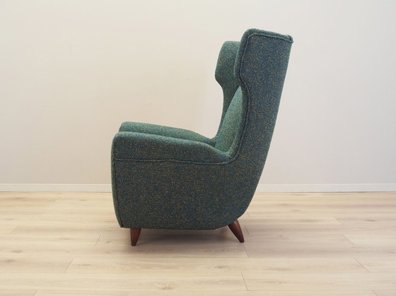 Image 1 of Fauteuil vert, Design italien, 1970, Production : Italie