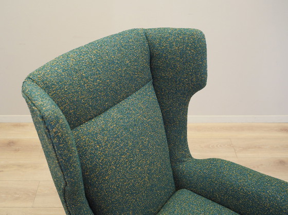 Image 1 of Fauteuil vert, Design italien, 1970, Production : Italie