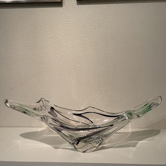 Image 1 of Giga Glass Swirl Bowl (bol en verre)