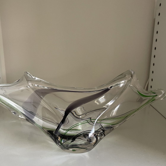 Image 1 of Giga Glass Swirl Bowl (bol en verre)