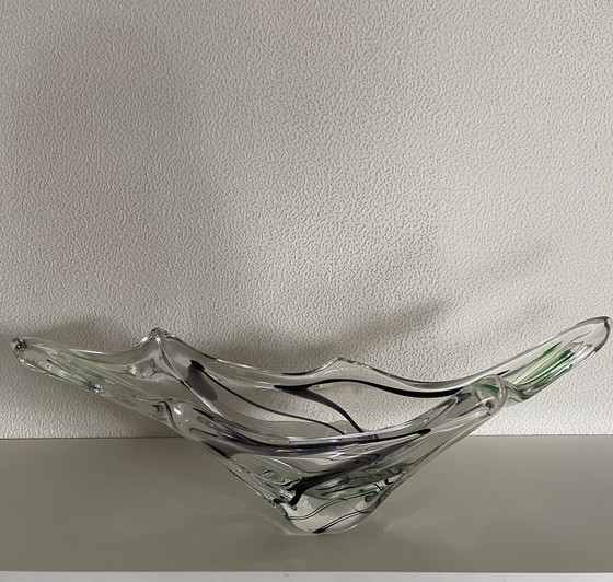 Image 1 of Giga Glass Swirl Bowl (bol en verre)