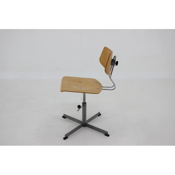 Image 1 of Fauteuil pivotant de bureau vintage, Tchécoslovaquie 1970