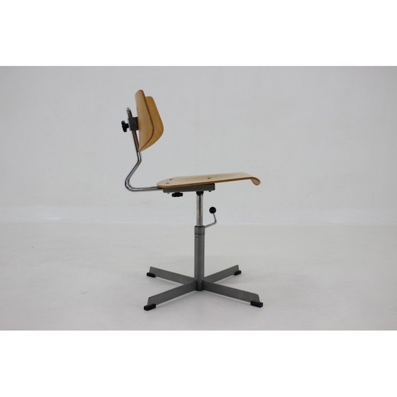 Image 1 of Fauteuil pivotant de bureau vintage, Tchécoslovaquie 1970