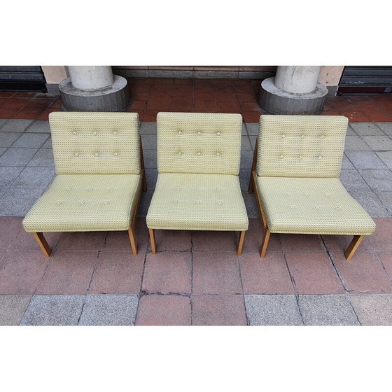 Image 1 of Ensemble de salon nordique vintage par Ole GJERLØV-KNUDSEN & Torben LIND pour FF, 1960