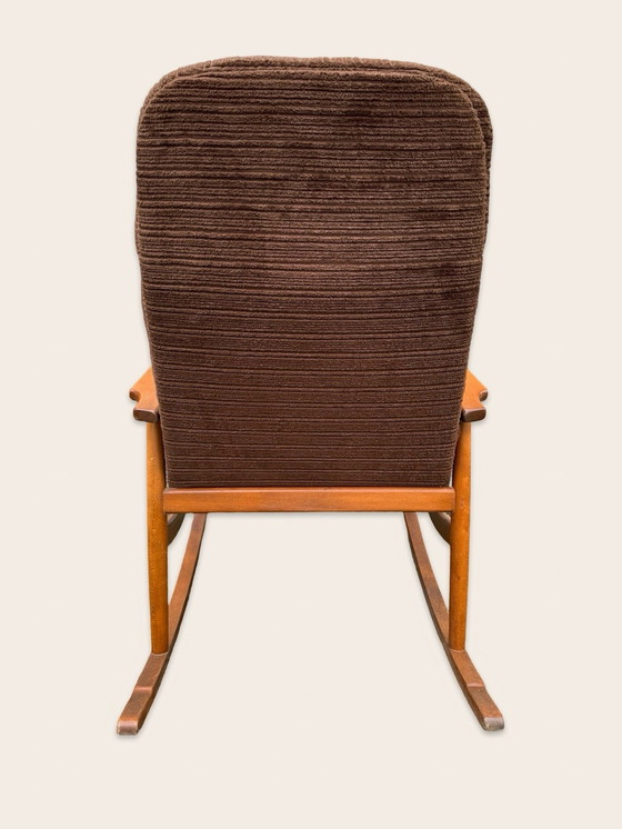 Image 1 of Chaise à bascule danoise vintage