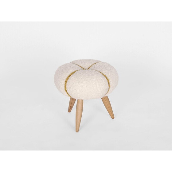 Image 1 of Ottoman vintage en boucle par Uluv, République tchèque, années 1960