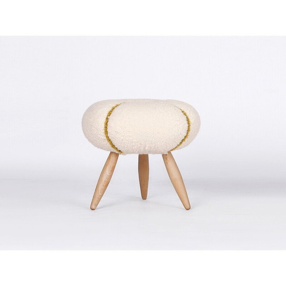 Image 1 of Ottoman vintage en boucle par Uluv, République tchèque, années 1960