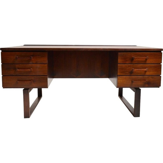 Image 1 of Bureau scandinave vintage en bois de rose pour Preben Schou Andersen