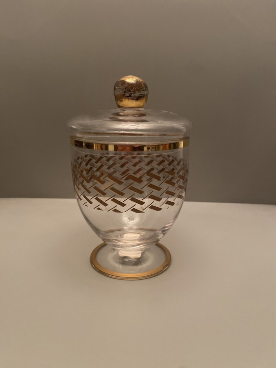 Image 1 of Bonbonnière Sucrier Murano 