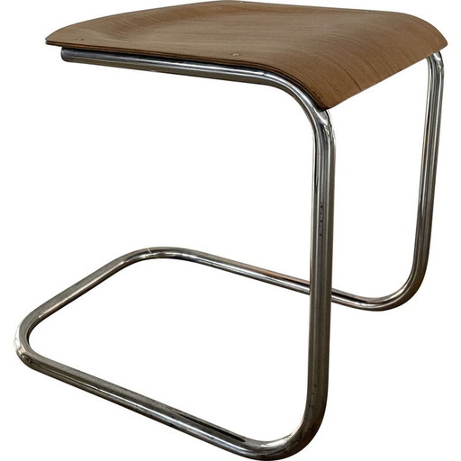 Tabouret tubulaire vintage