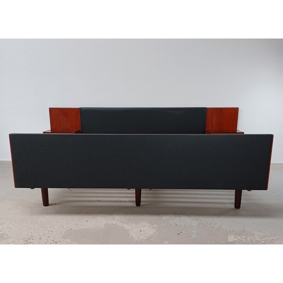 Image 1 of Lit de jour Queen Size en teck par Hans J. Wegner pour Getama, 1960