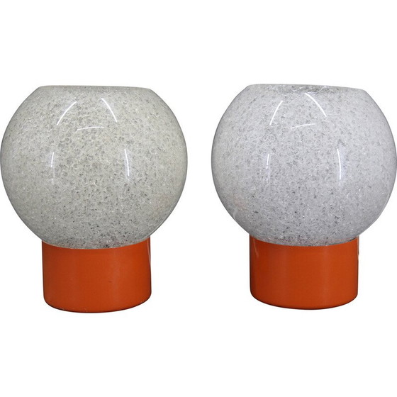 Image 1 of Paire de lampes de table vintage par Pokrok Zilina, Tchécoslovaquie 1970