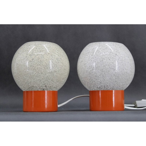 Image 1 of Paire de lampes de table vintage par Pokrok Zilina, Tchécoslovaquie 1970