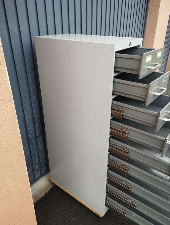 Image 1 of Meuble De Métier Design - Indus - Patrimoine Industriel - Époque Vintage