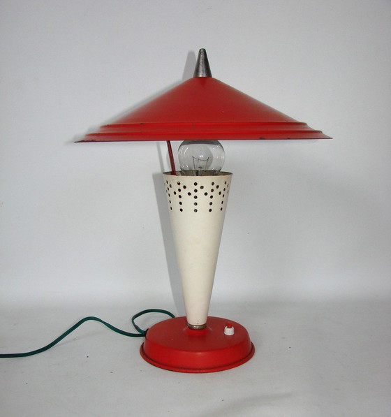 Image 1 of Lampe champignon polonaise, années 1960.