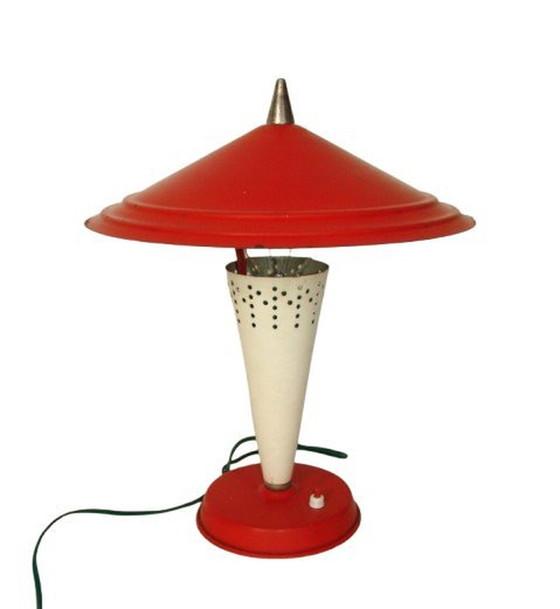 Image 1 of Lampe champignon polonaise, années 1960.