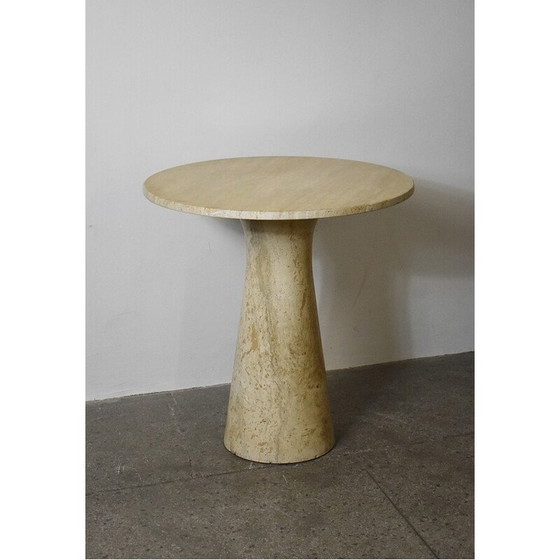 Image 1 of Table vintage en travertin, 1970