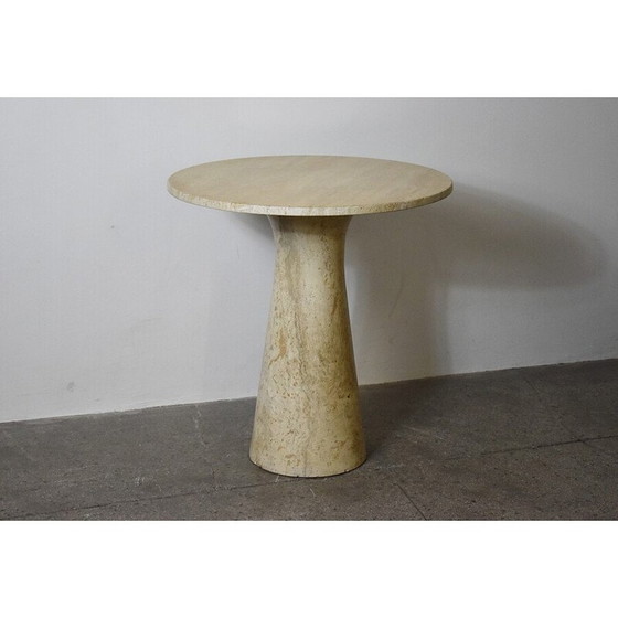 Image 1 of Table vintage en travertin, 1970