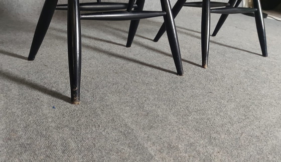 Image 1 of 2X Tapiovaara Mademoiselle Chaise Mid Century Design Scandinave Chaise de cuisine Fanett 60Er Vintage Retro