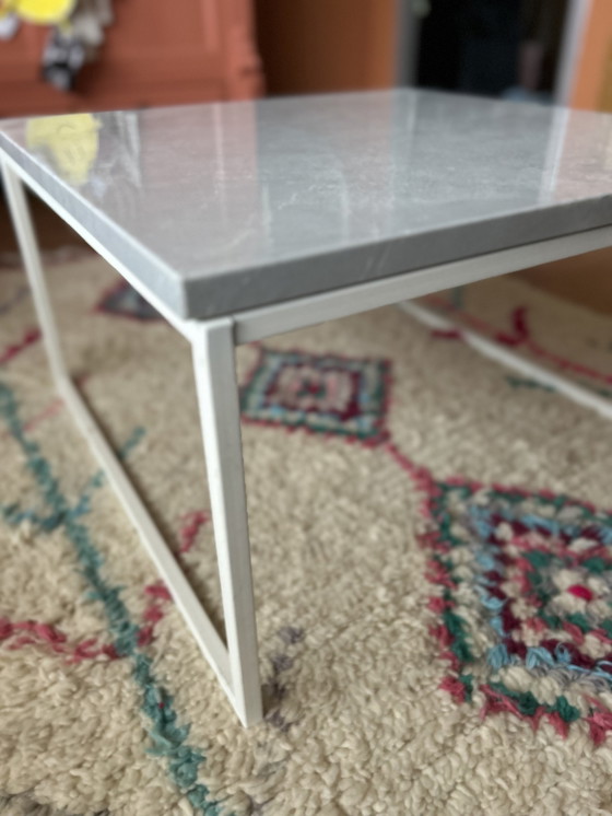 Image 1 of Bolia Table basse "Como" Travertin