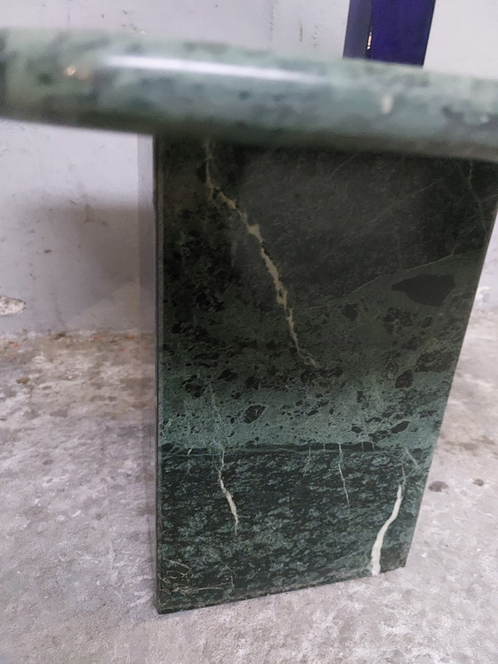 Image 1 of 3 X Tables basses en marbre vert