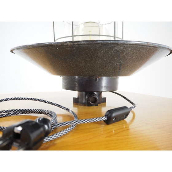 Image 1 of Lampe de table ou lampe murale industrielle vintage 1970