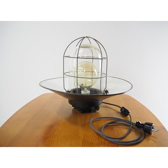 Image 1 of Lampe de table ou lampe murale industrielle vintage 1970