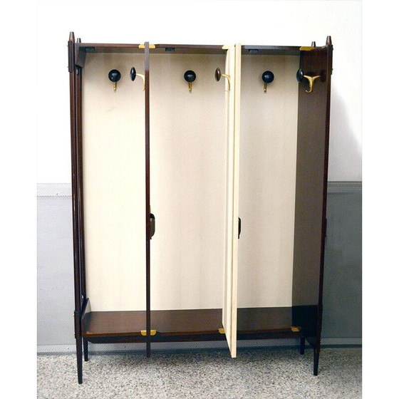 Image 1 of Armoire vintage en bois de rose par Gianfranco Frattini pour Mobil Cantù, 1950