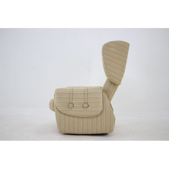 Image 1 of Fauteuil à oreilles vintage, Tchécoslovaquie 1970