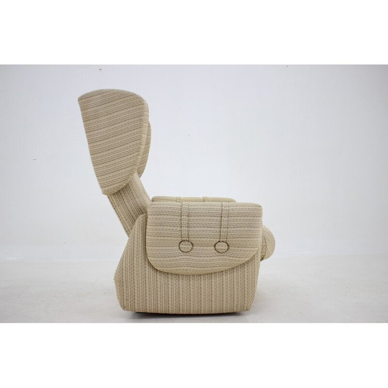 Image 1 of Fauteuil à oreilles vintage, Tchécoslovaquie 1970