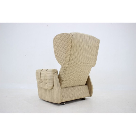 Image 1 of Fauteuil à oreilles vintage, Tchécoslovaquie 1970