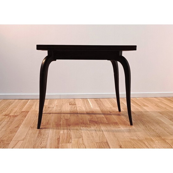 Image 1 of Table portefeuille vintage en bois foncé