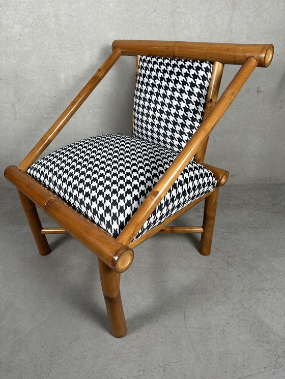 Image 1 of Fauteuil en bambou "Pied de Poule
