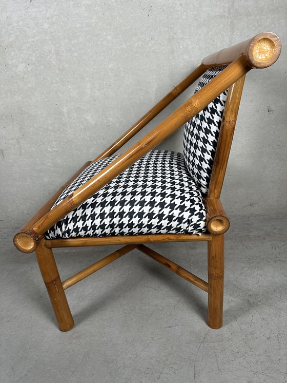 Image 1 of Fauteuil en bambou "Pied de Poule
