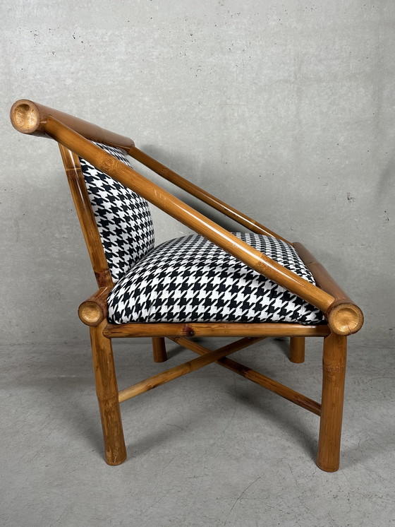 Image 1 of Fauteuil en bambou "Pied de Poule