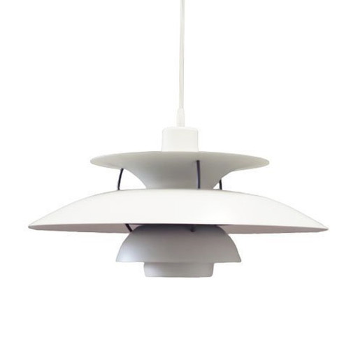 Lampe suspendue, design danois, années 1970, fabricant : Louis Poulsen