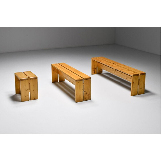 Image 1 of Banc à trois places Les Arc, Mid Century, années 1960