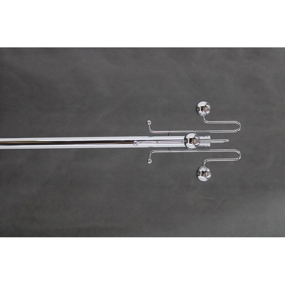 Image 1 of Porte-manteau italien vintage avec base en marbre, 1970