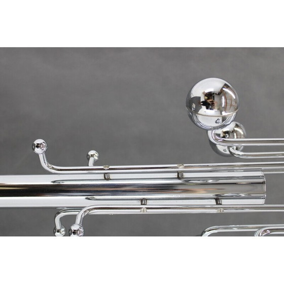 Image 1 of Porte-manteau italien vintage avec base en marbre, 1970