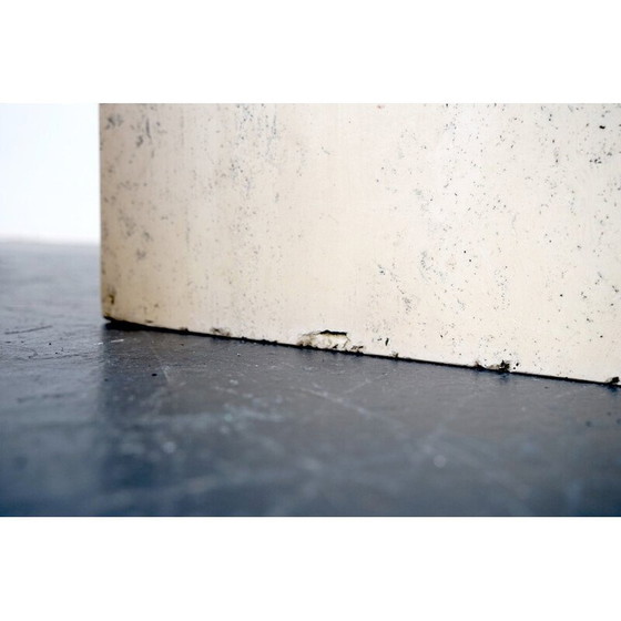 Image 1 of Paire de tables basses en travertin, Allemagne 1970