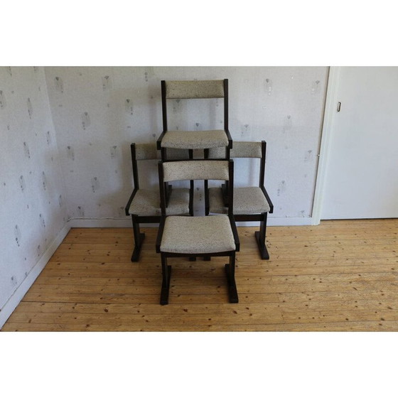 Image 1 of Ensemble de salle à manger vintage par Poul H Poulsen pour Gangsö Möbler, Danemark 1982
