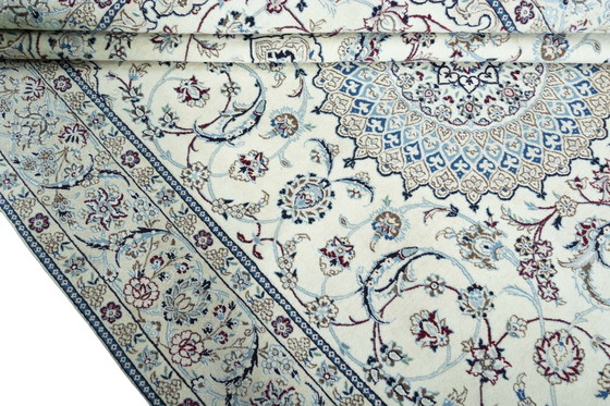 Image 1 of Tapis d'Orient - Naïn 9La - Avec Soie - 304 X 204 cm