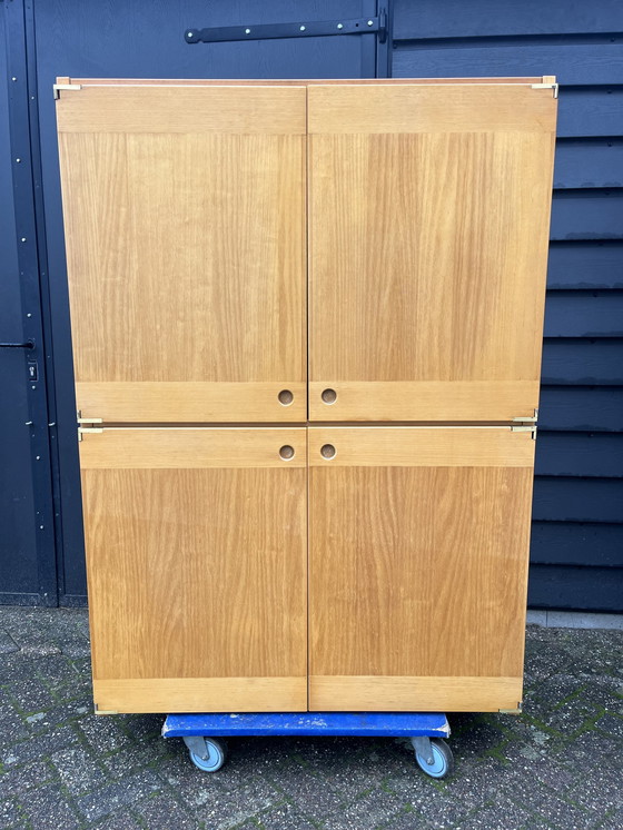 Image 1 of 2X Armoire en bouleau Ibisco 1970, Italie