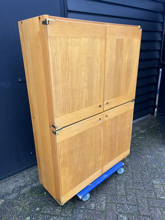 Image 1 of 2X Armoire en bouleau Ibisco 1970, Italie